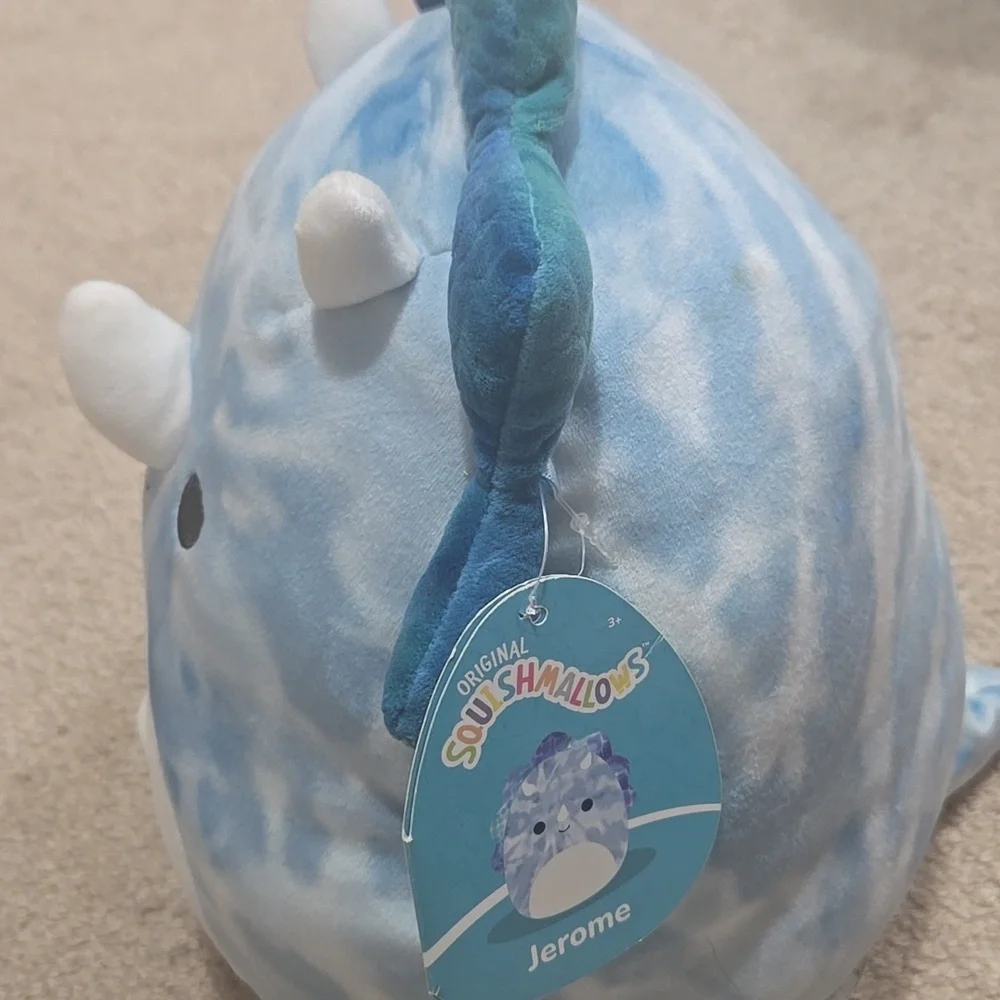 Blue Dinosaur Plush Squishmallow - Picture 3 of 4